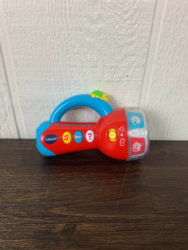 vtech spin & learn color flashlight