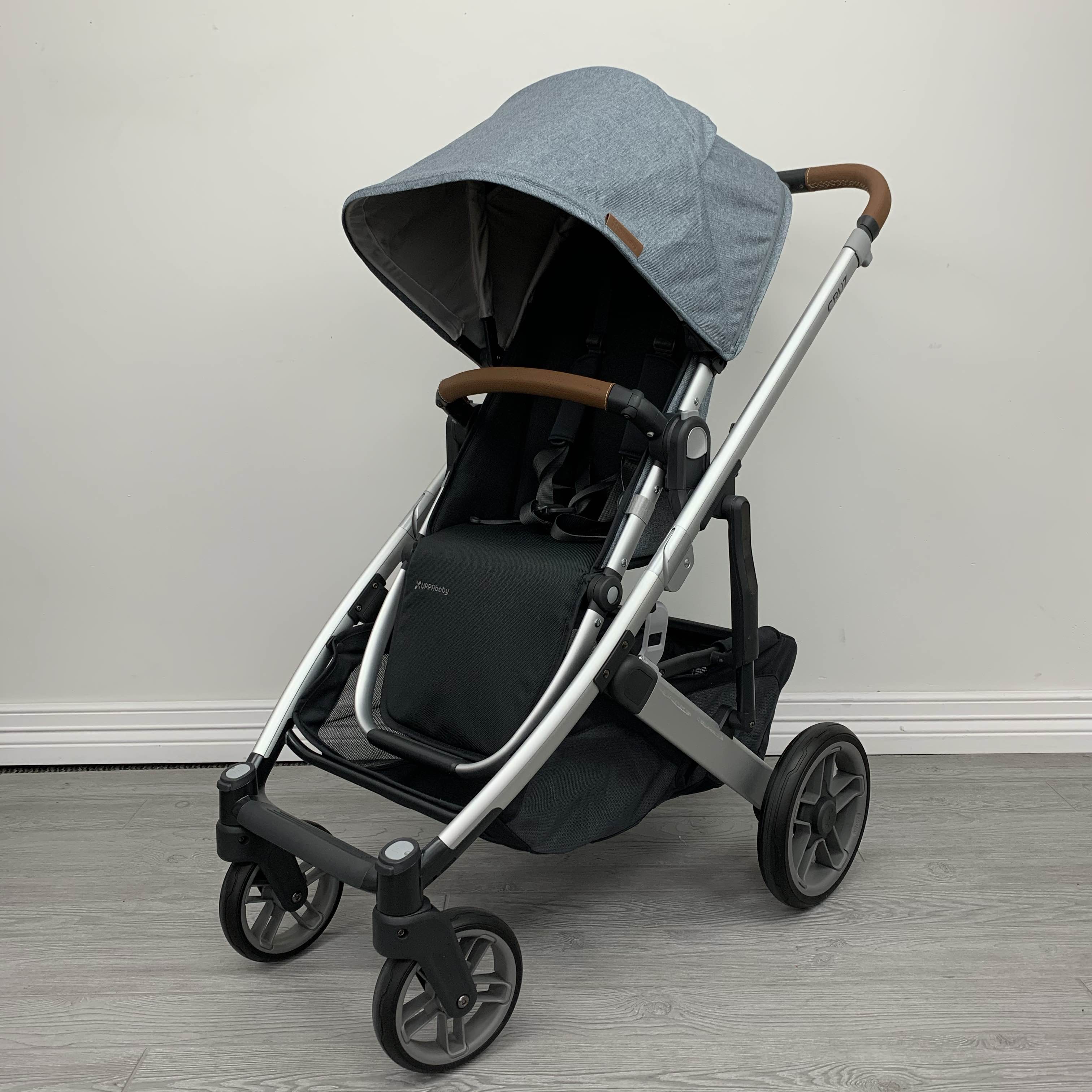 uppababy cruz v2 blue melange