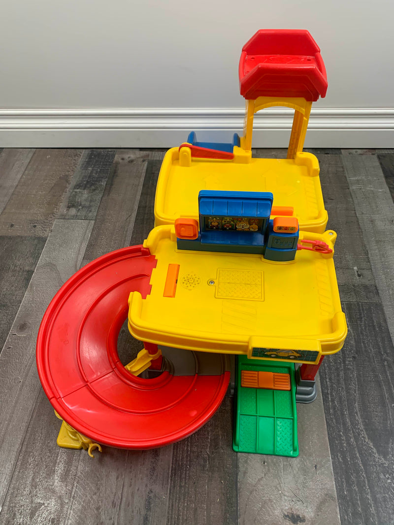 Fisher Price Little People Ramps Around Garage