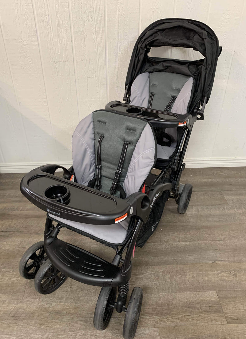 baby trend double stroller pistachio