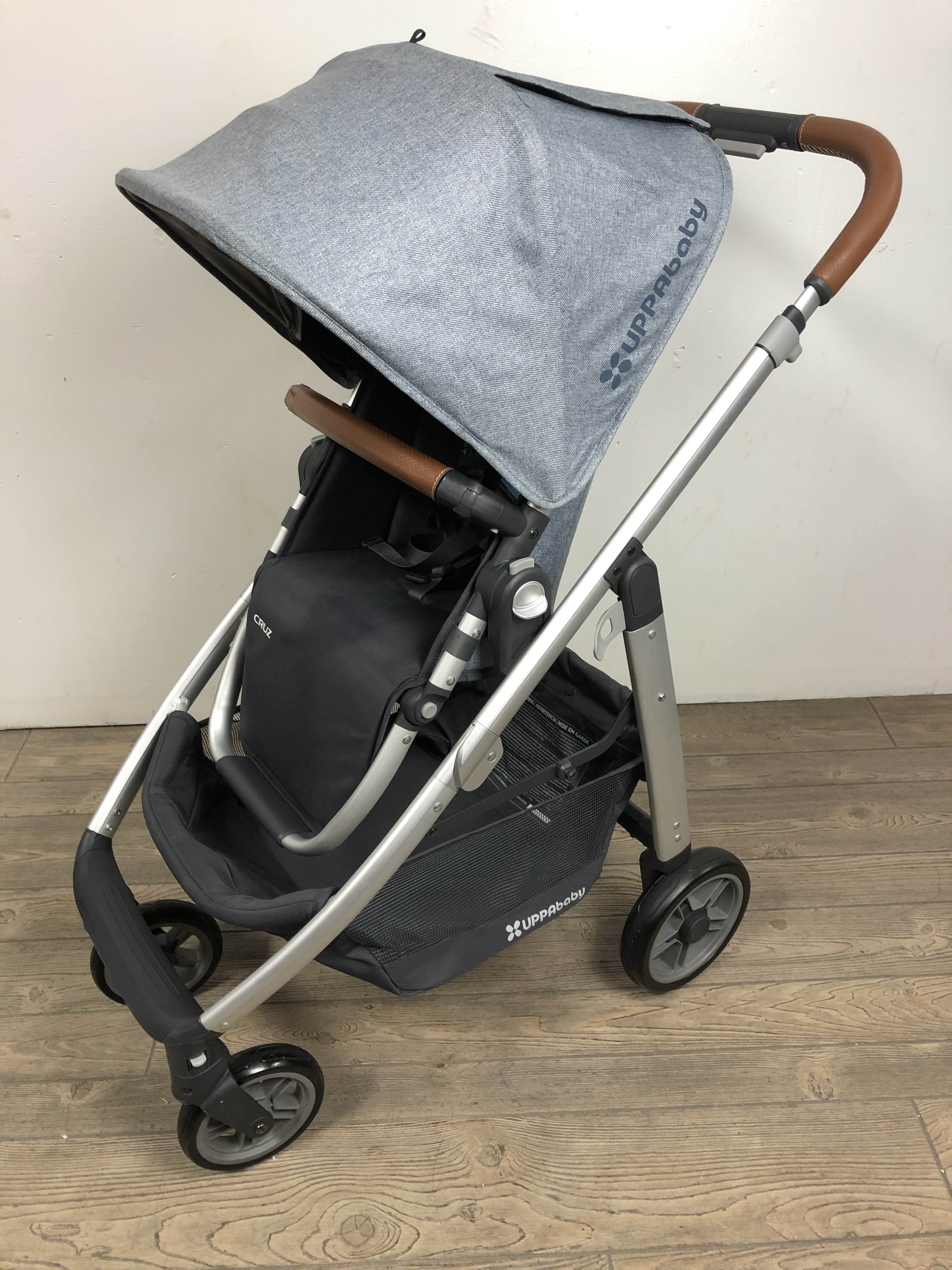 uppababy blue melange