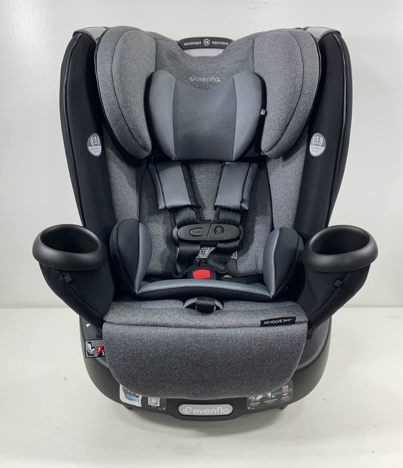 evenflo revolve 360 car seat installation