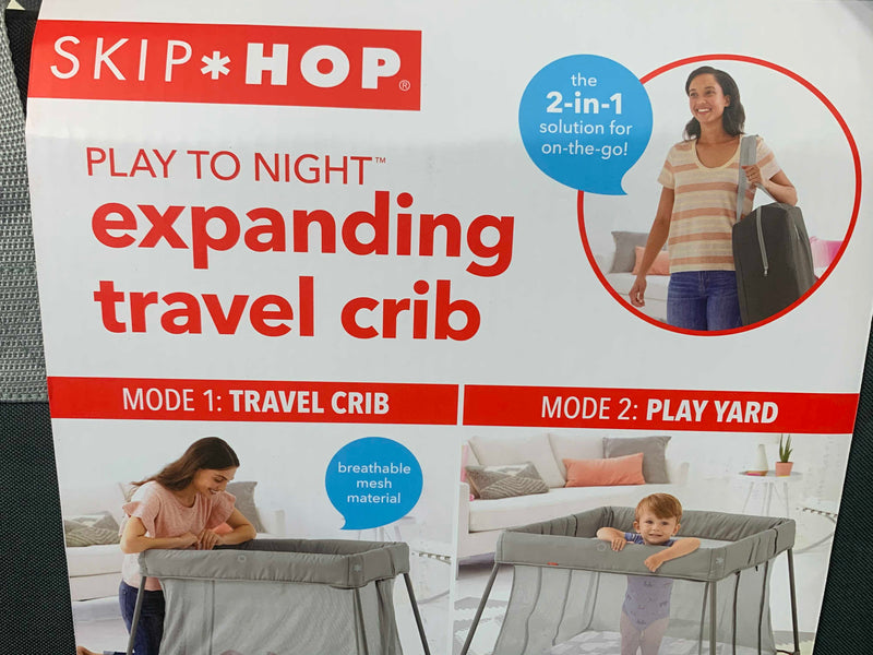 skip hop travel crib