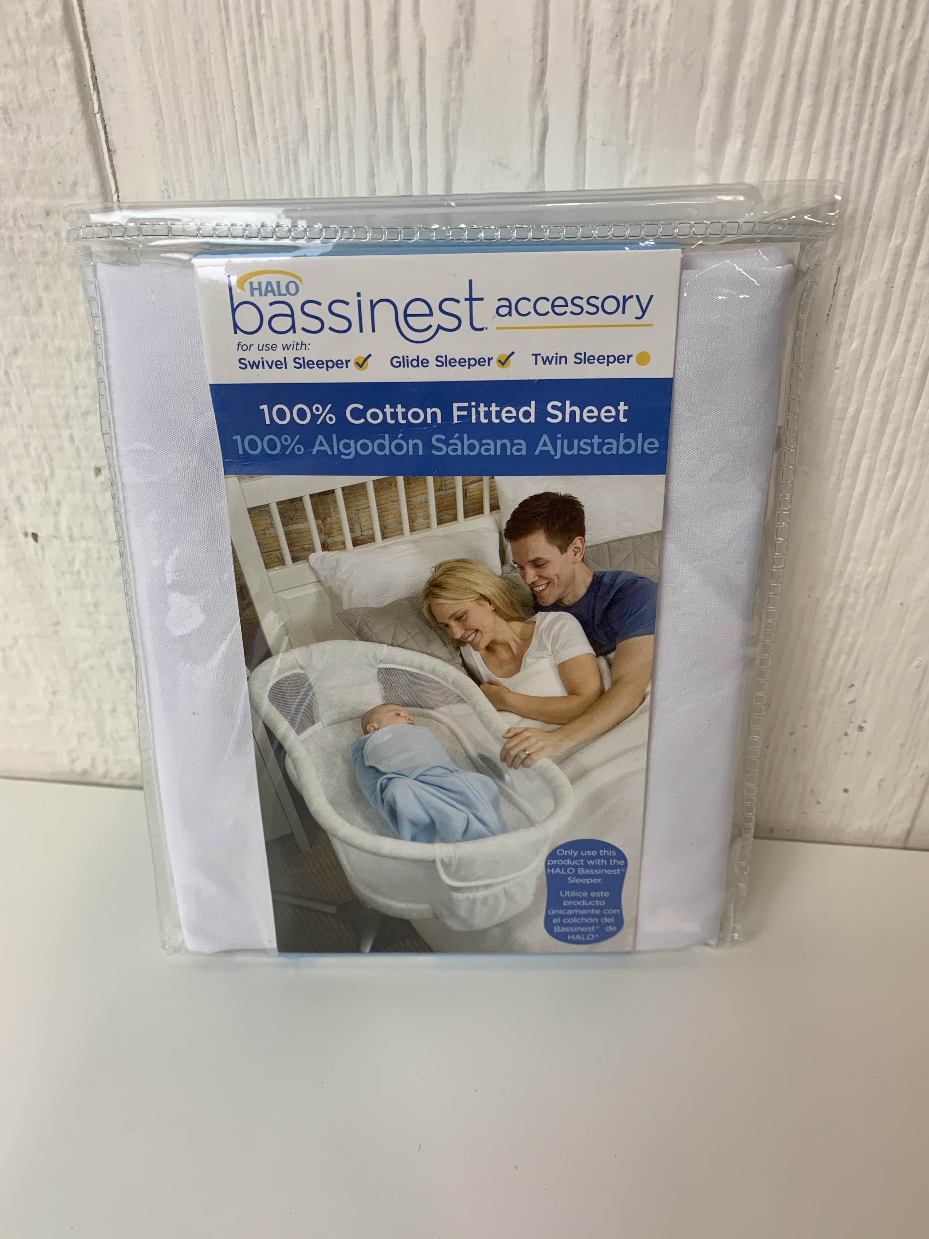 halo bassinest fitted sheet