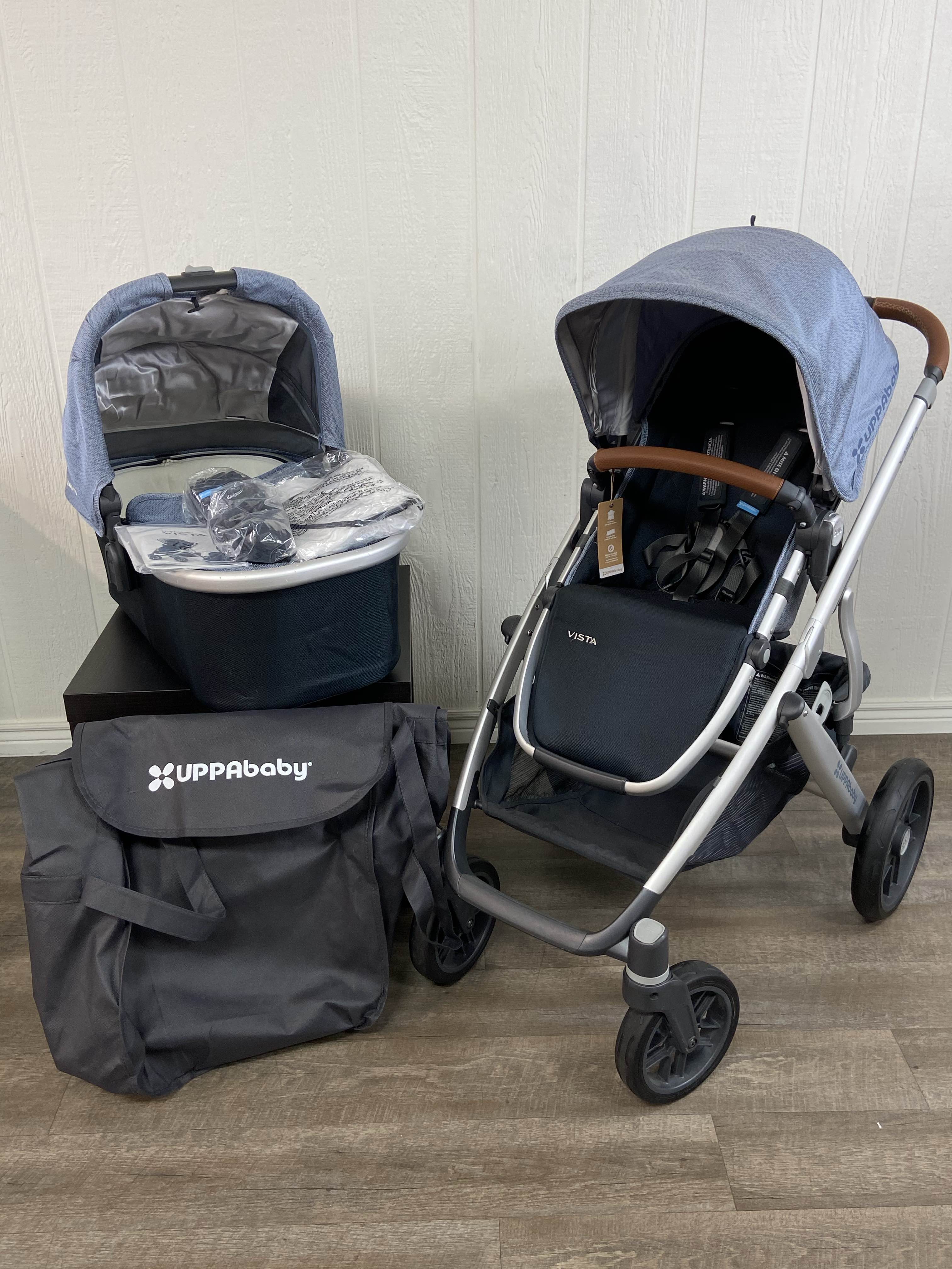 uppababy vista henry blue