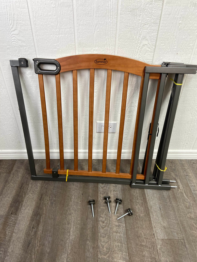 summer infant wood gate