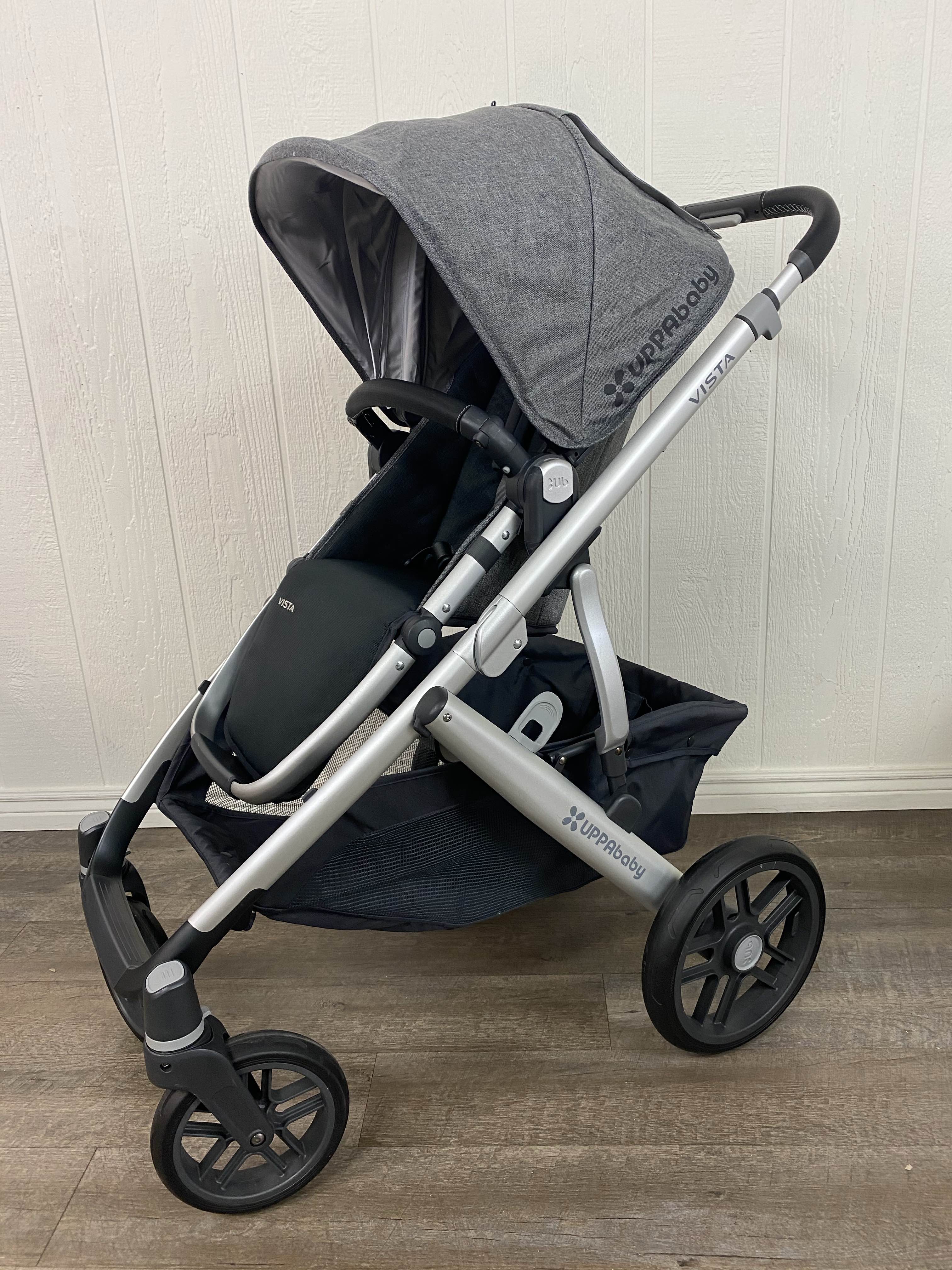 uppababy vista stroller no bassinet