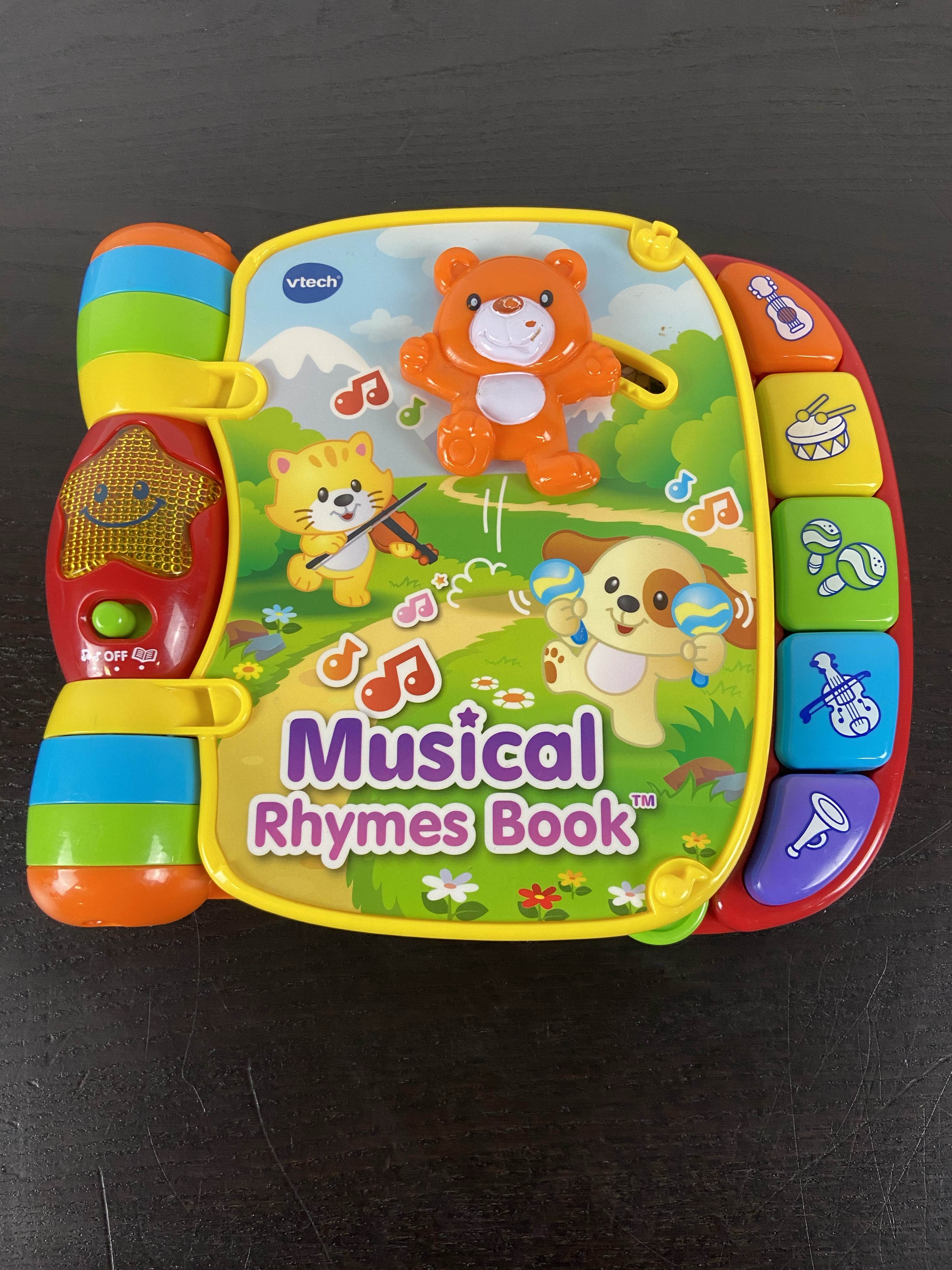 Learning Systems Toys Hobbies Vtech Musical Rhymes Book