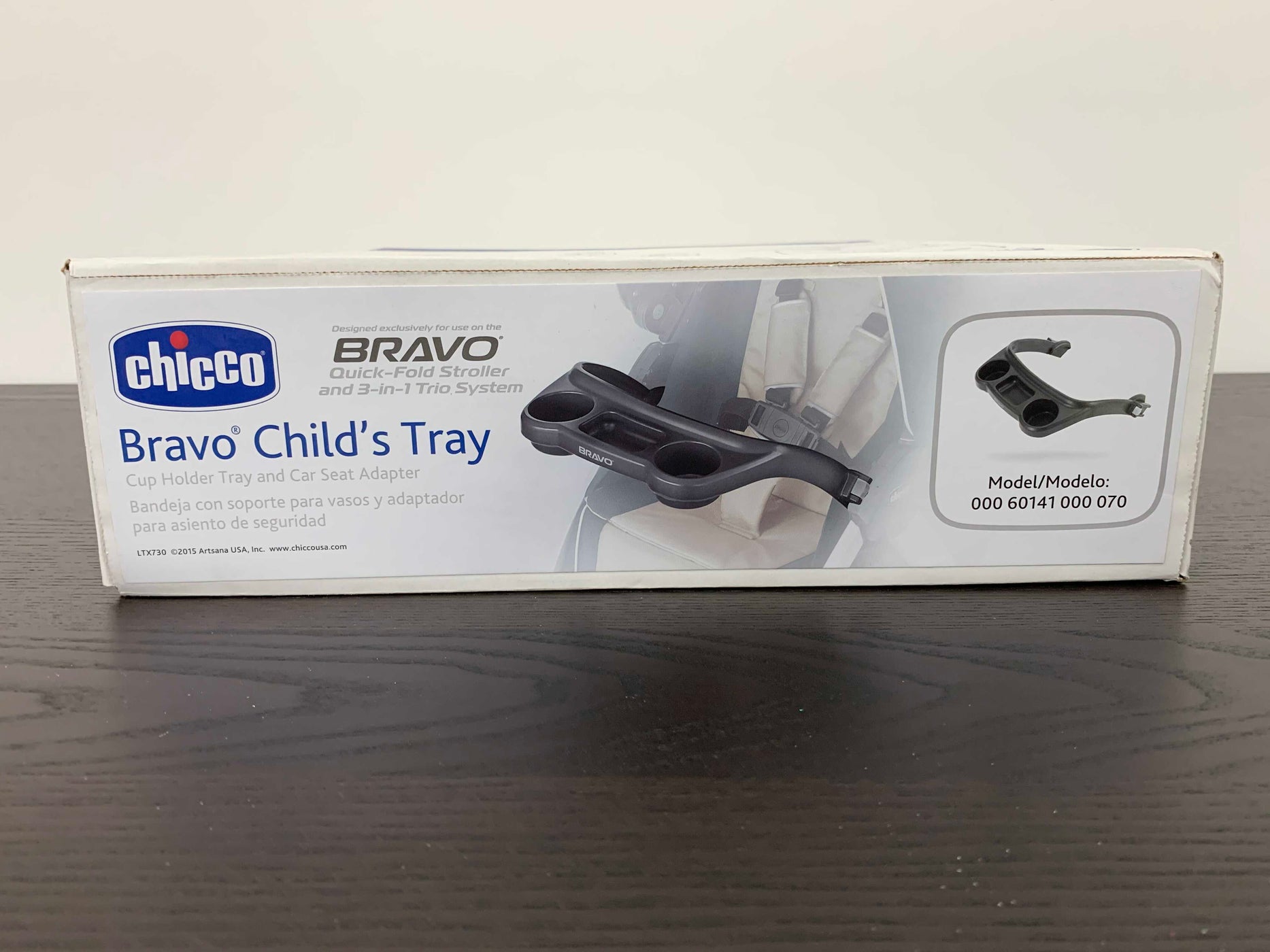 chicco bravo tray