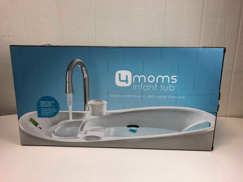 4moms baby bath tub white