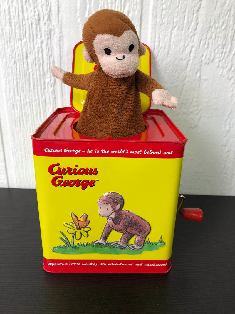 Schylling Curious George Jack In The Box