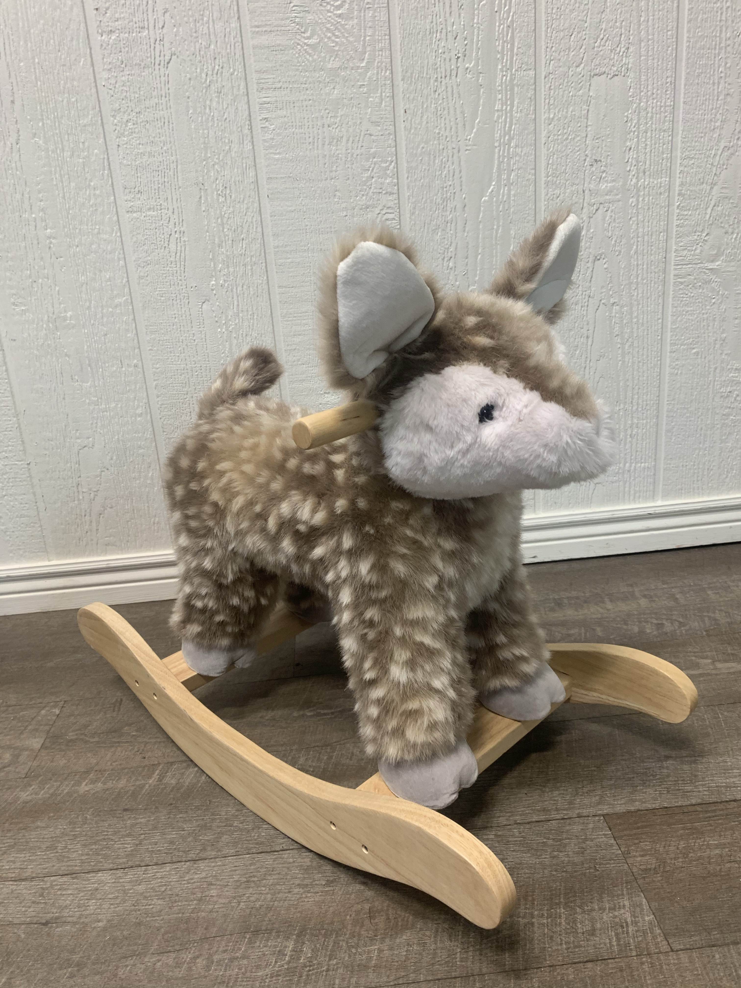 pottery barn llama rocker