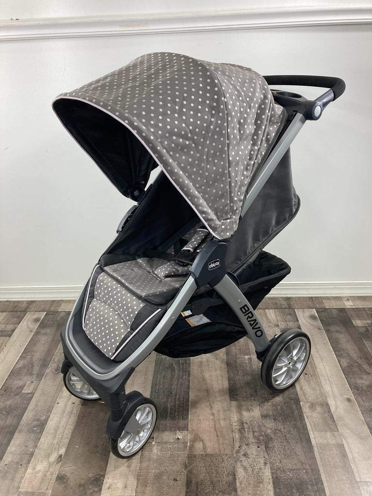 chicco bravo trio travel system lilla