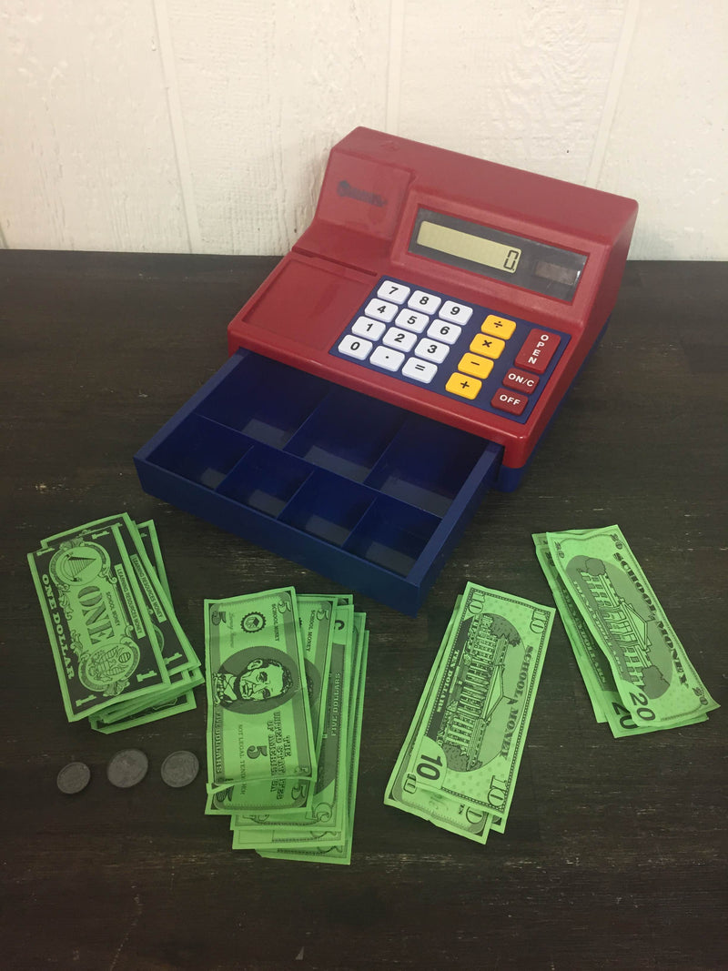 learning resources calculator cash register