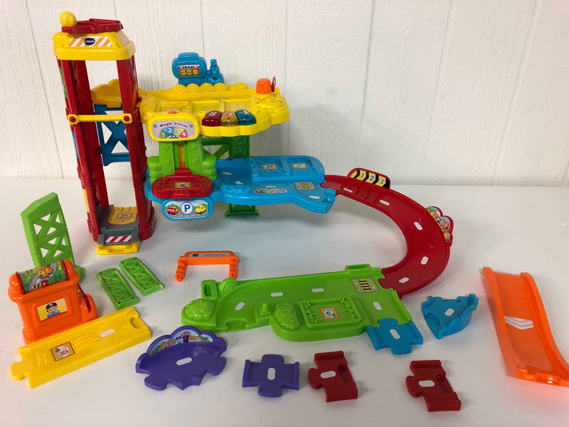 vtech park and learn garage