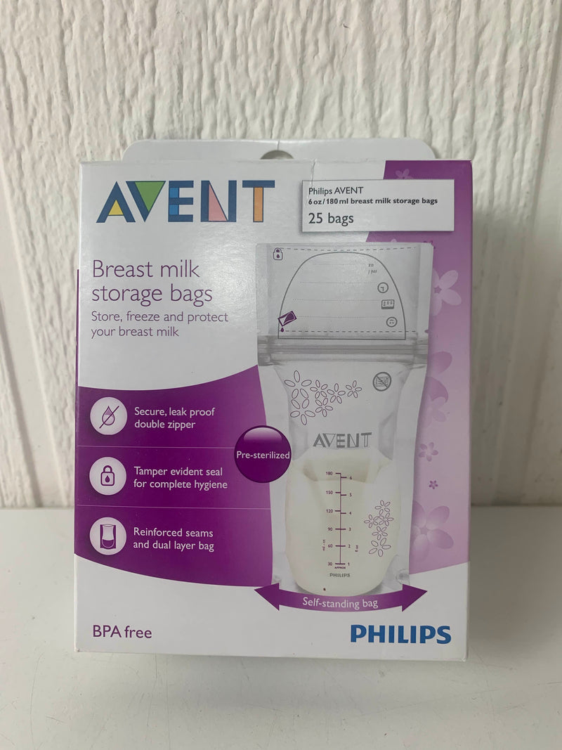 avent breast milk storage bags