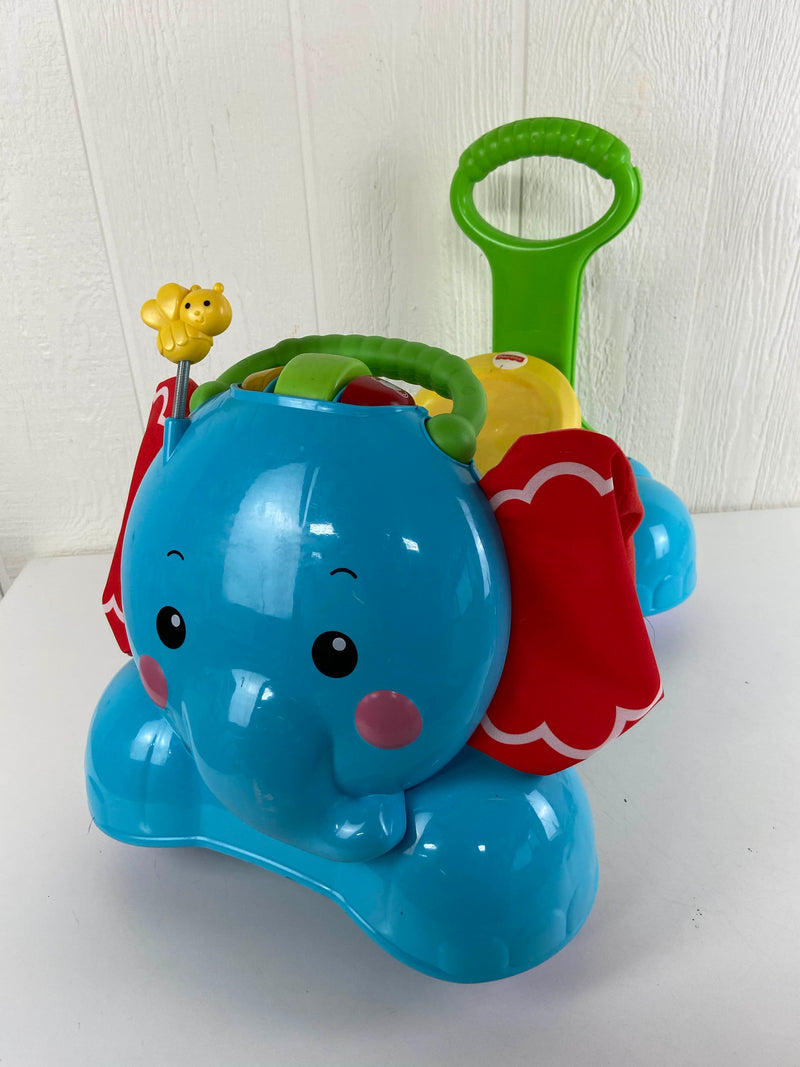 fisher price 3 in 1 stride and ride elephant