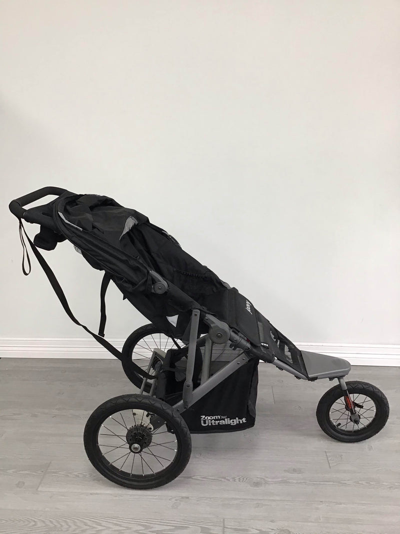 joovy zoom 360 ultralight jogging stroller used