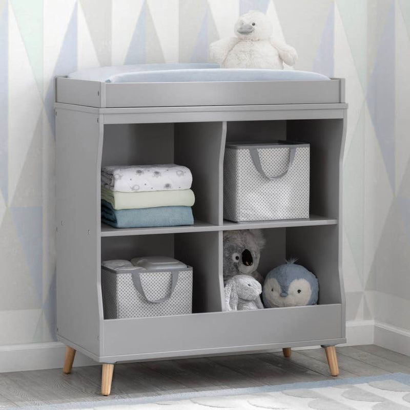 bookcase changing table