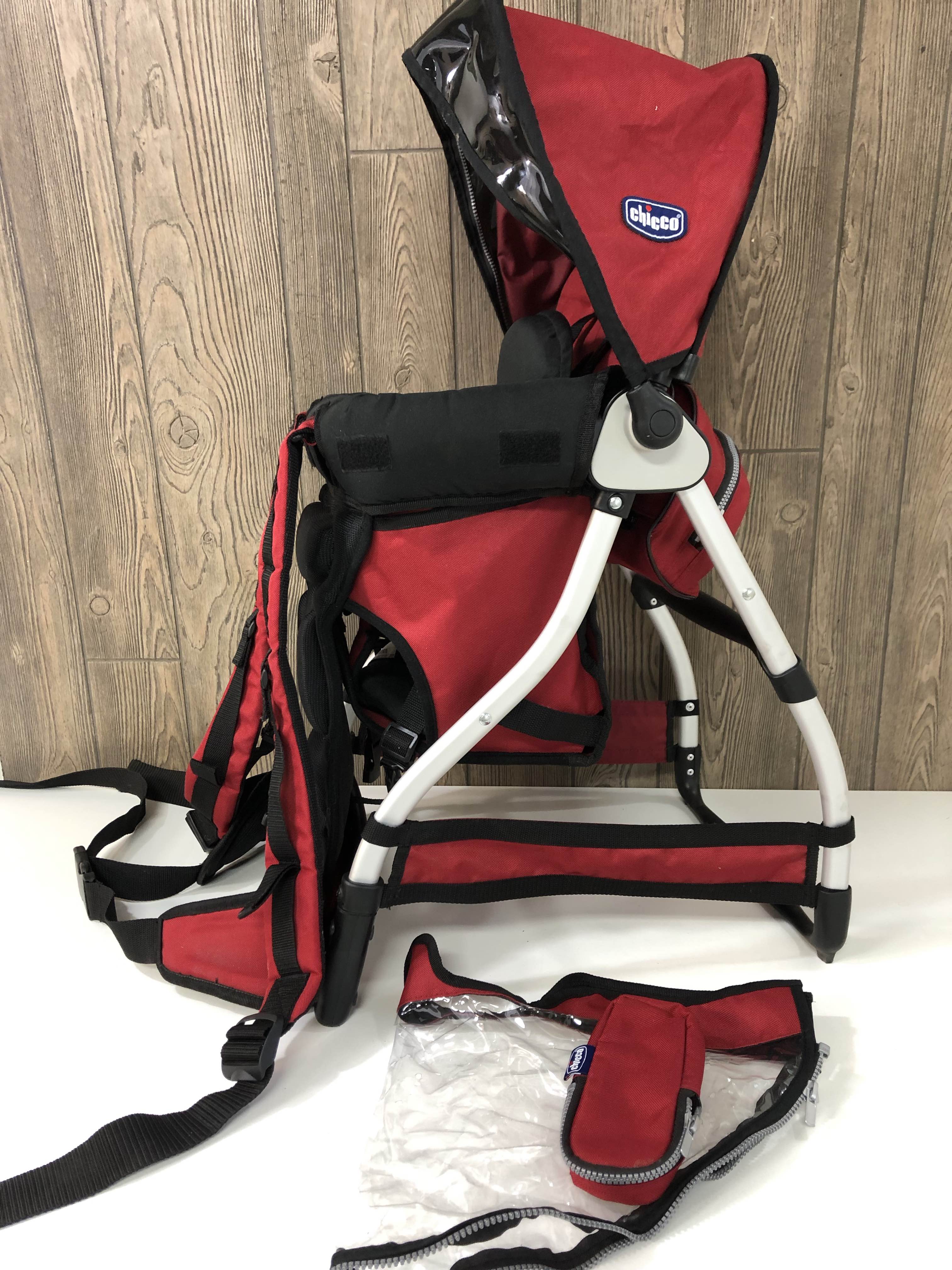 chicco hiking carrier red