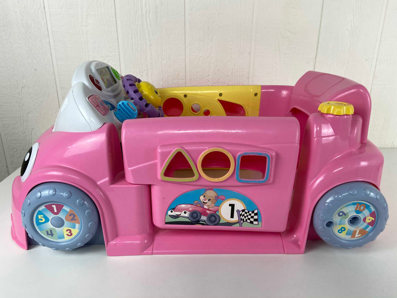 fisher price laugh and learn car pink