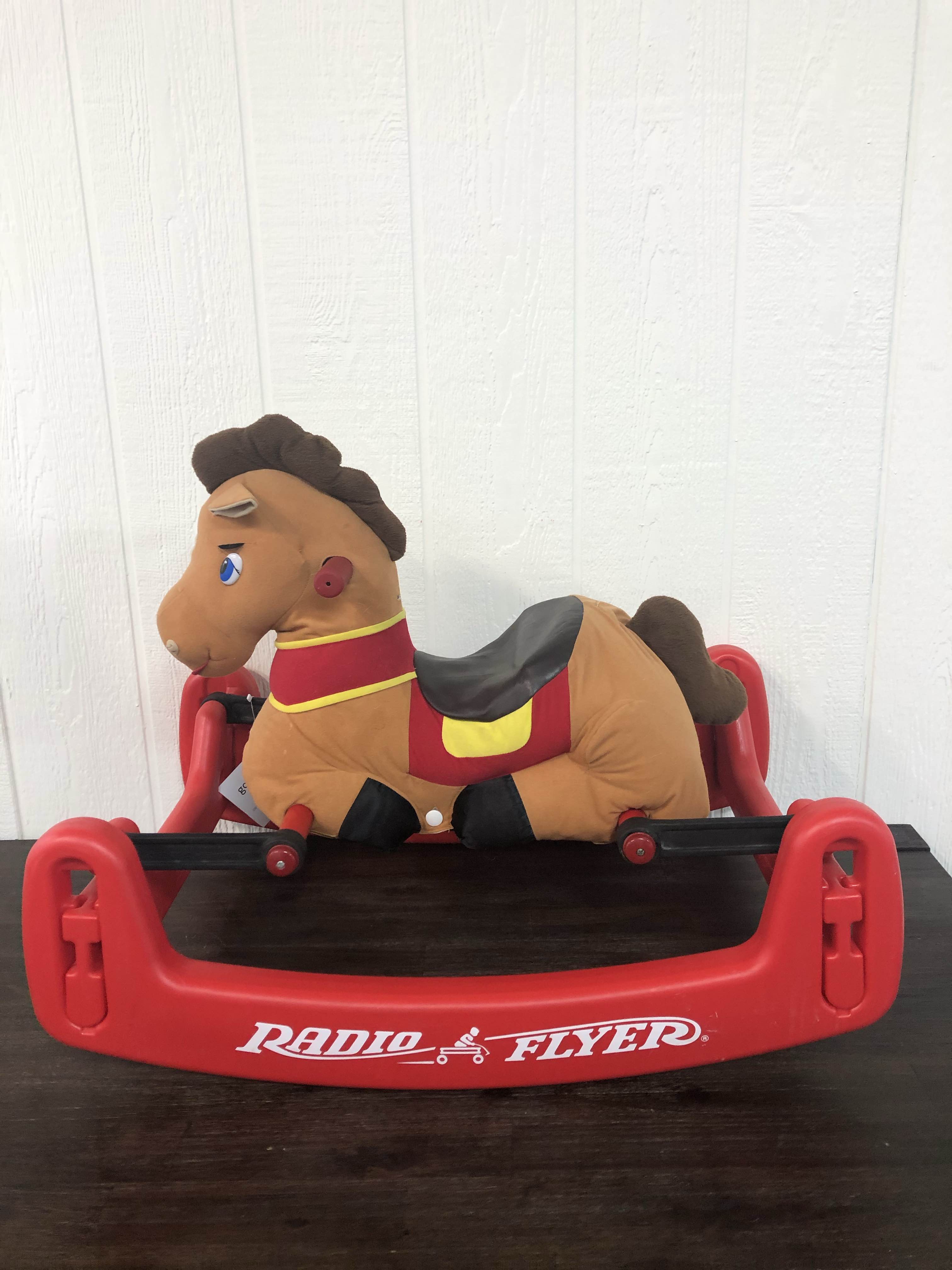 radio flyer rock and bounce pony