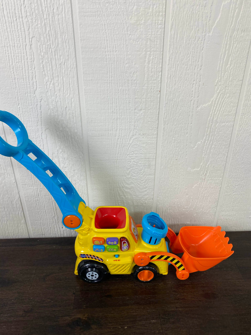 vtech push & pop bulldozer