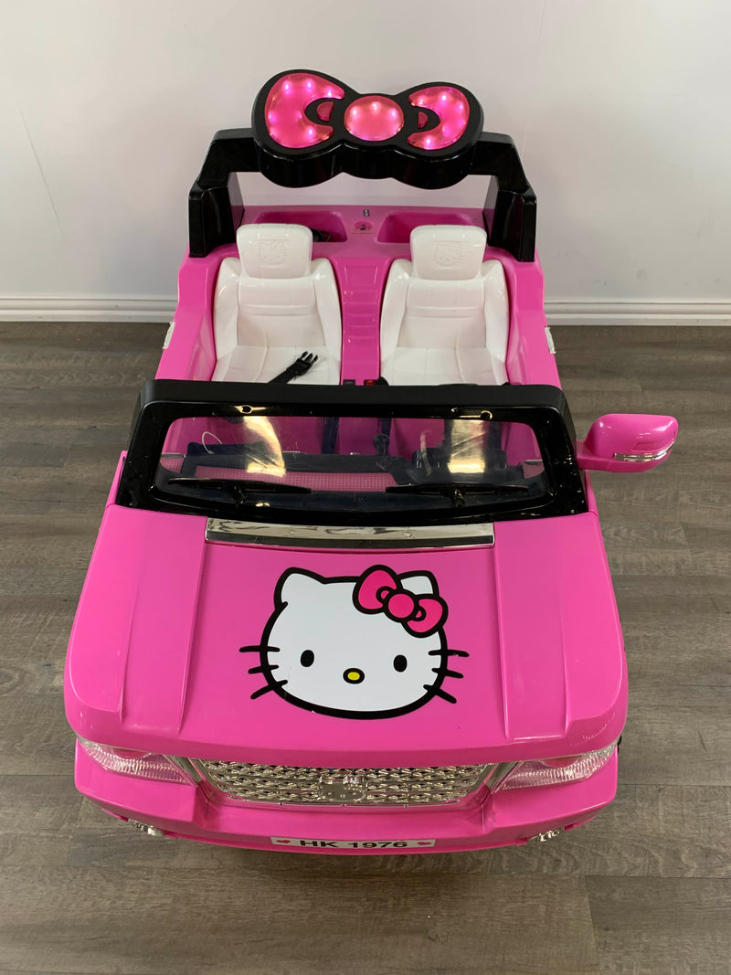 hello kitty 12v suv