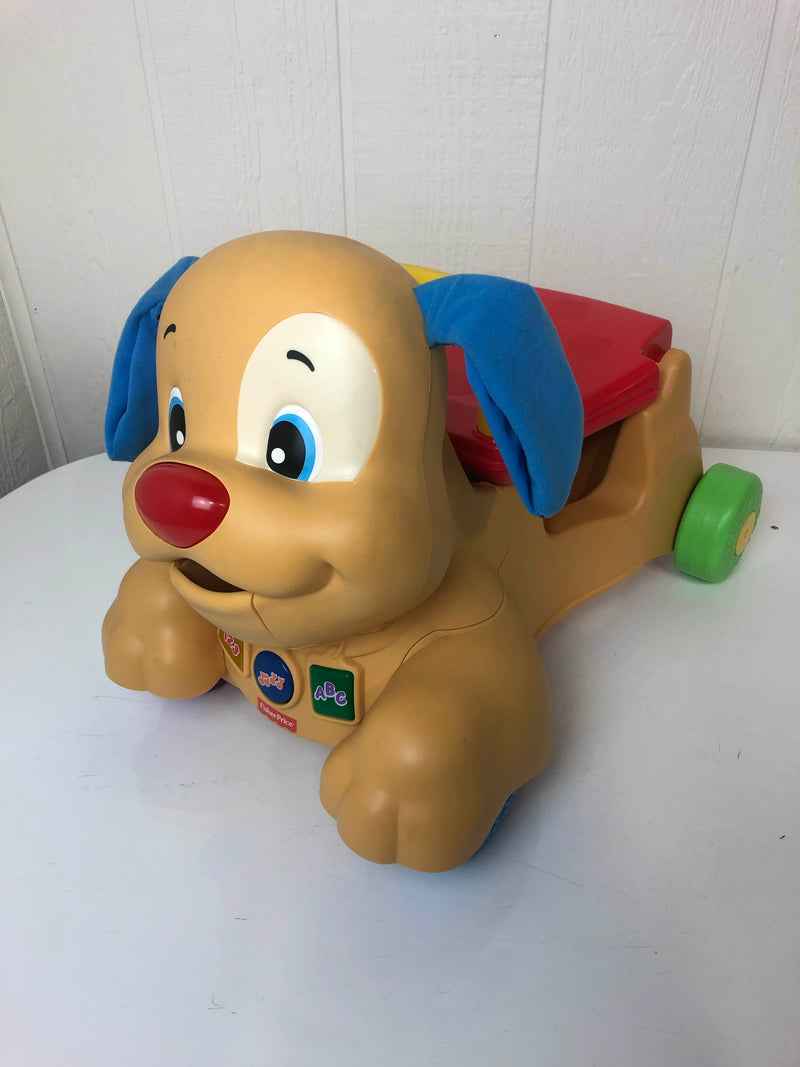 fisher price stride to ride puppy