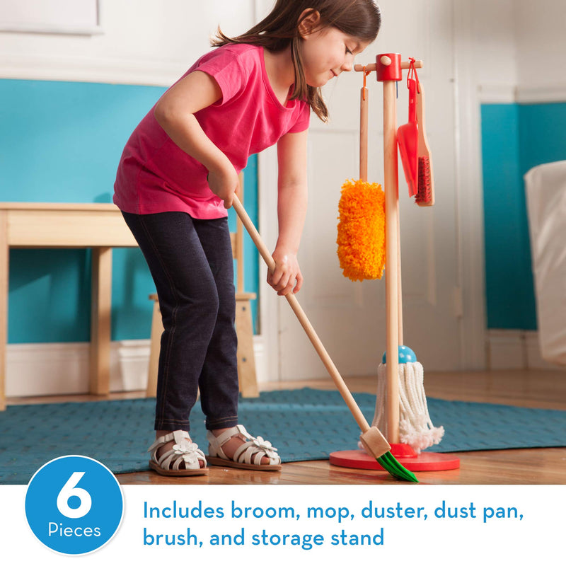 melissa and doug let's play house dust sweep and mop