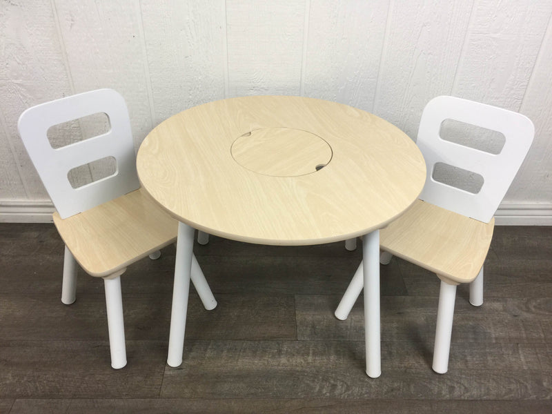 kidkraft round table and 2 chair set