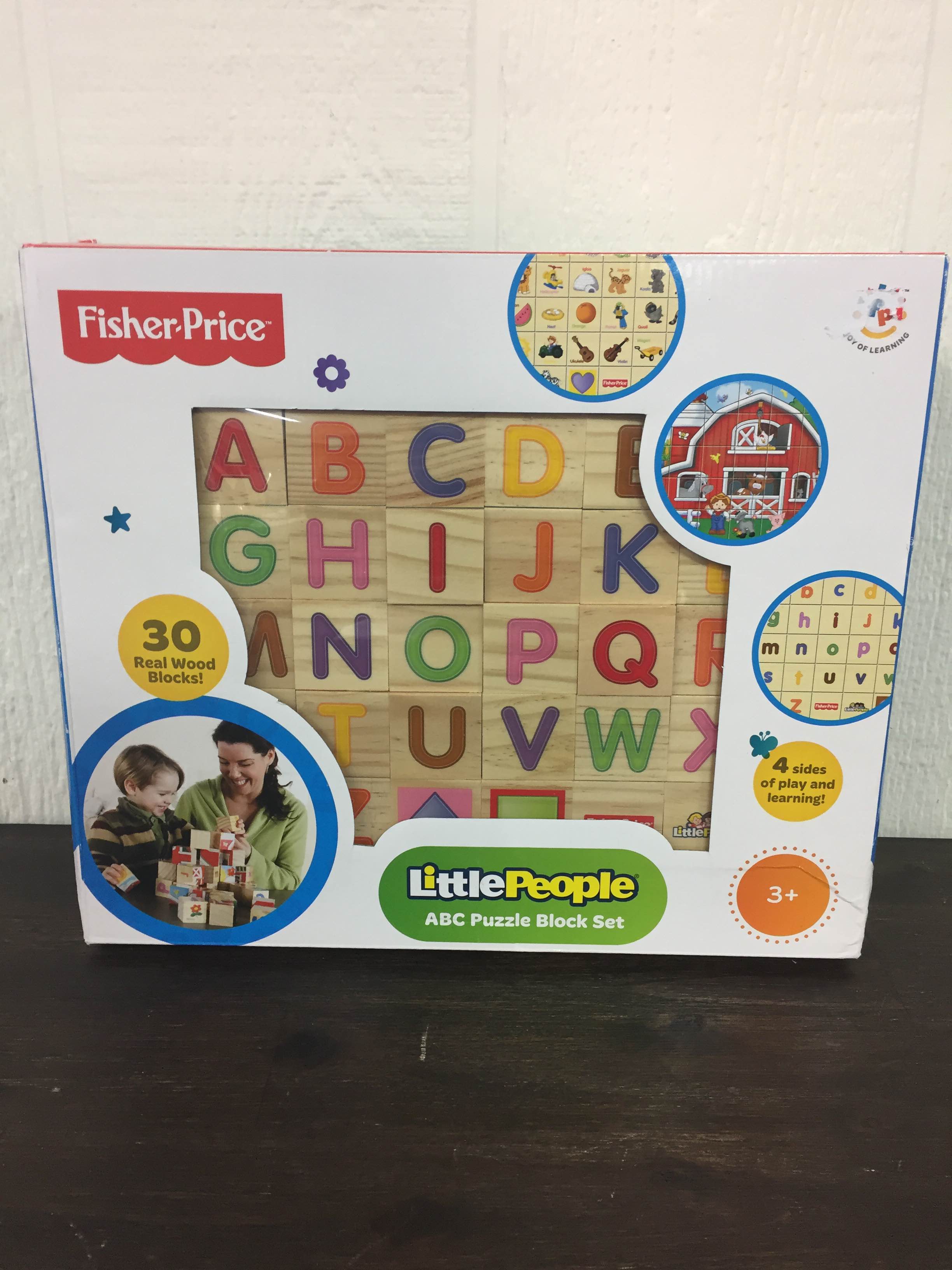 fisher price abc blocks