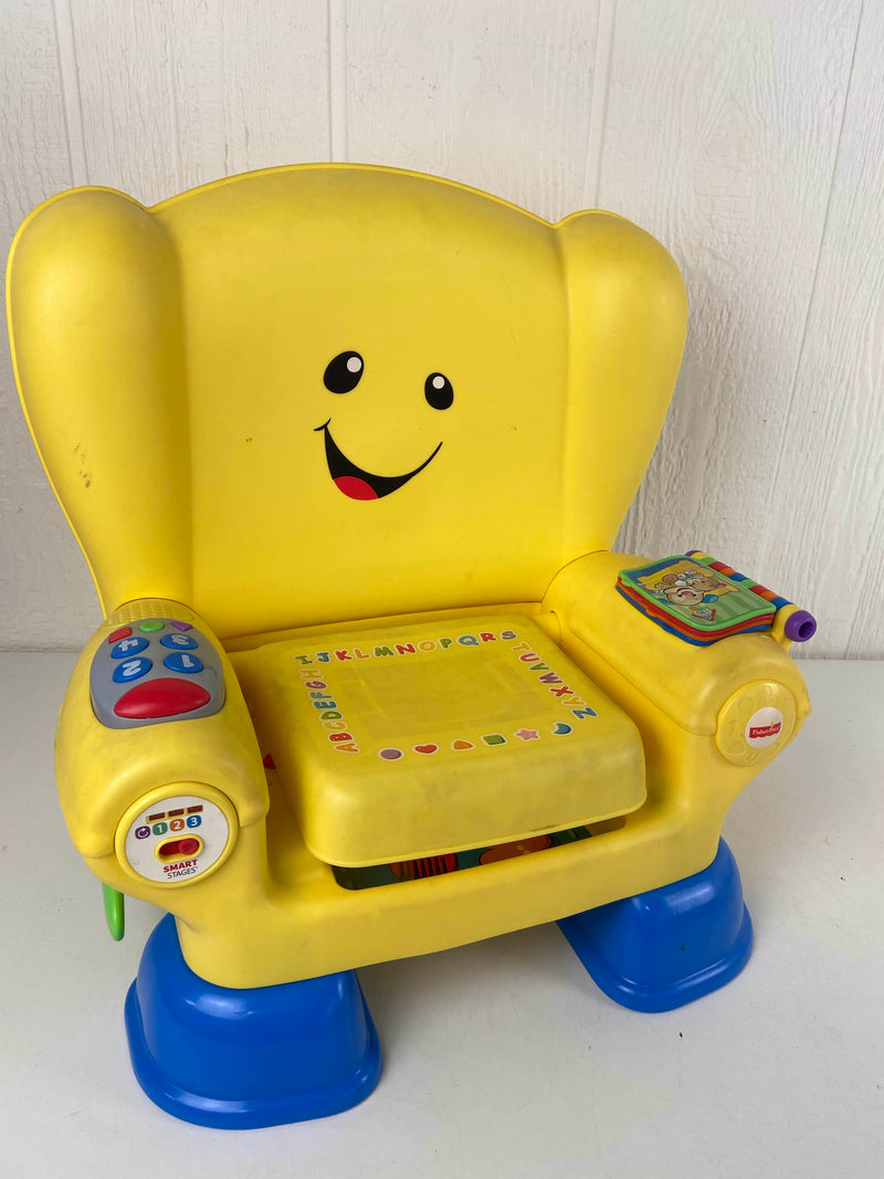 fisher price chair yellow