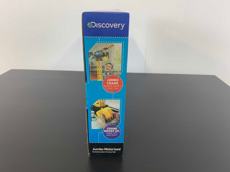 discovery jumbo motorized construction crane set