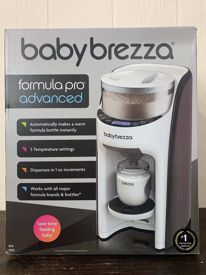 baby brezza formula pro advanced formula settings