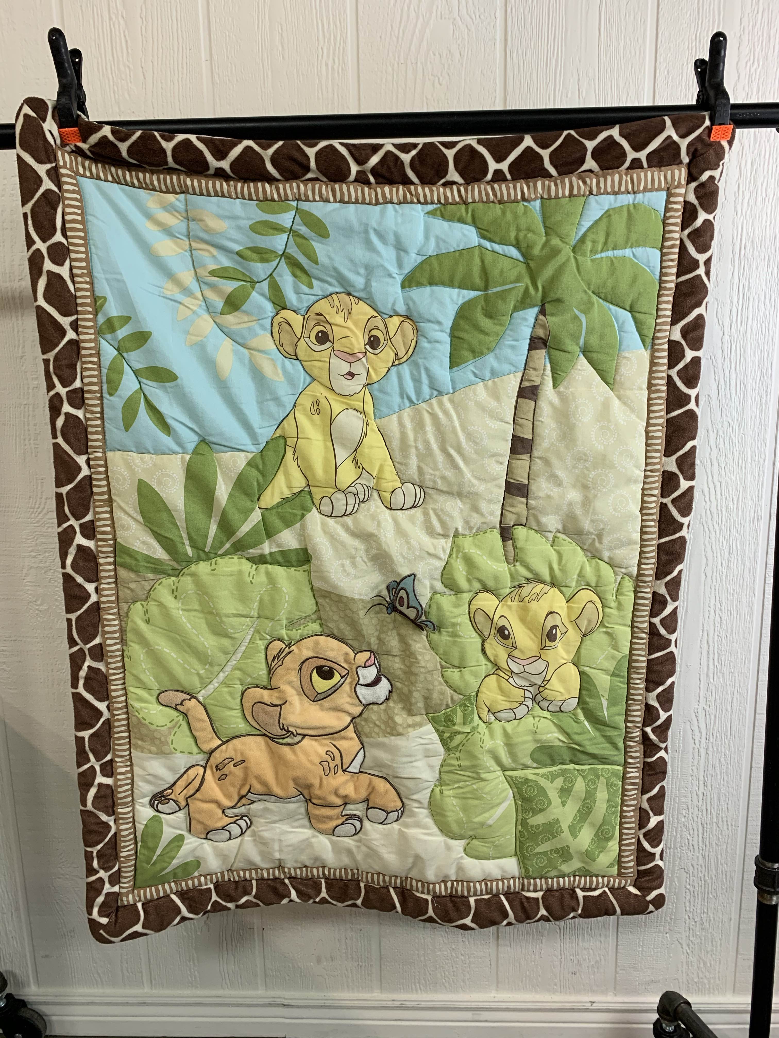 Lion King Crib Quilt