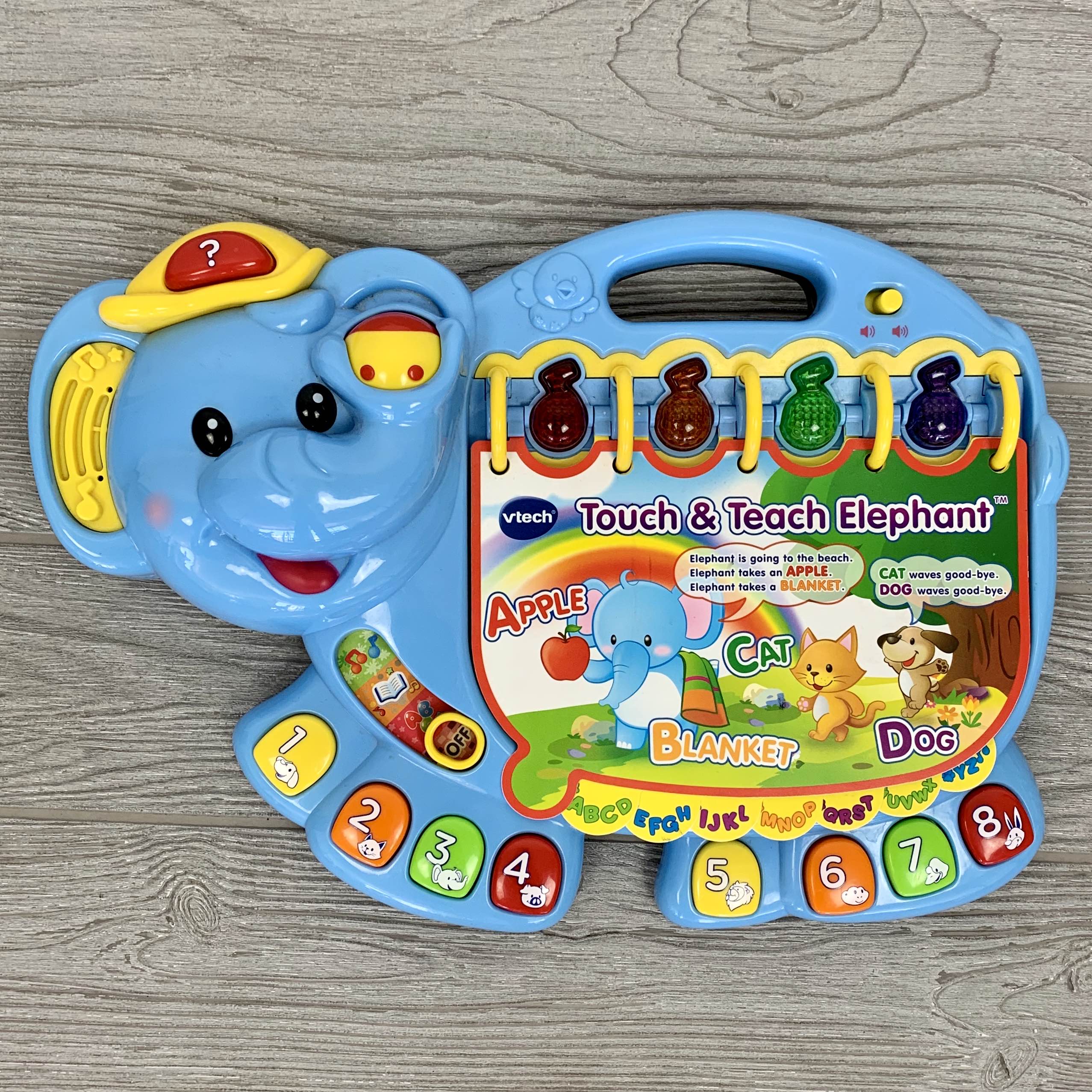 vtech touch and learn elephant