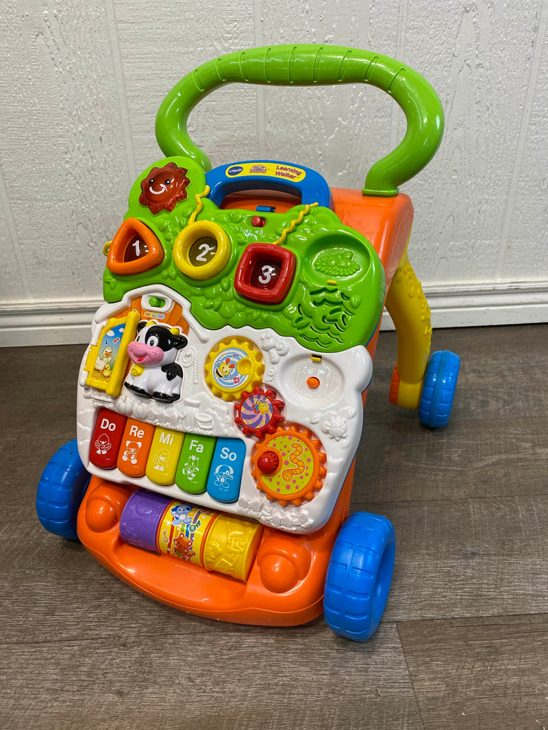 vtech sit to stand learning walker deluxe