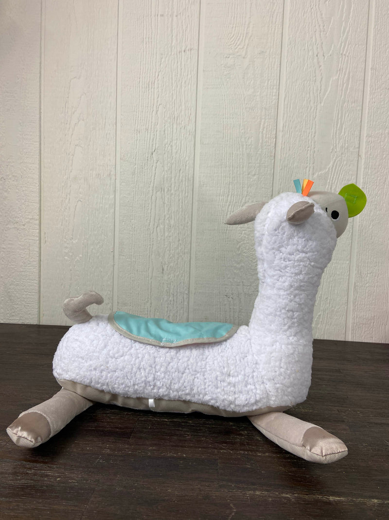 fisher price grow with me tummy time llama