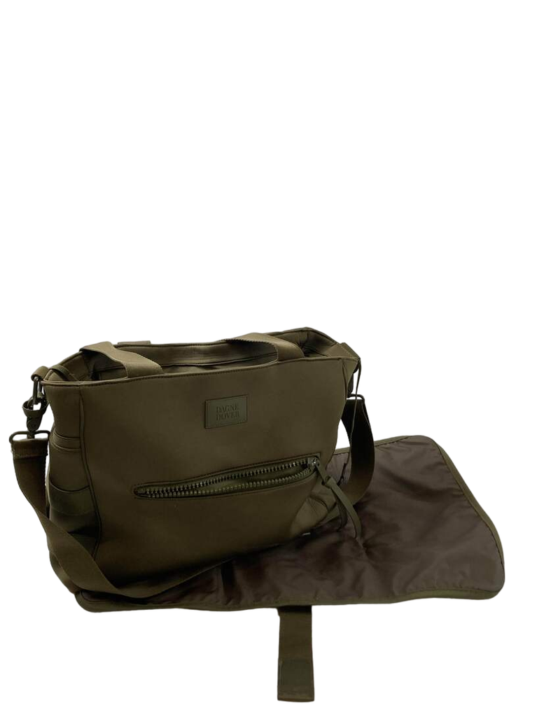 Dagne Dover Large Wade Diaper Tote, Dark Moss