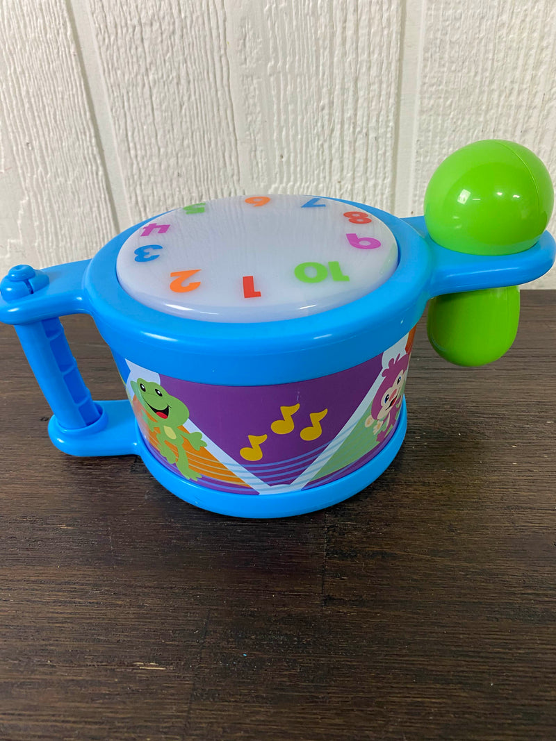 fisher price tap and teach drum