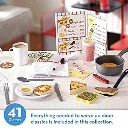 melissa doug restaurant play set