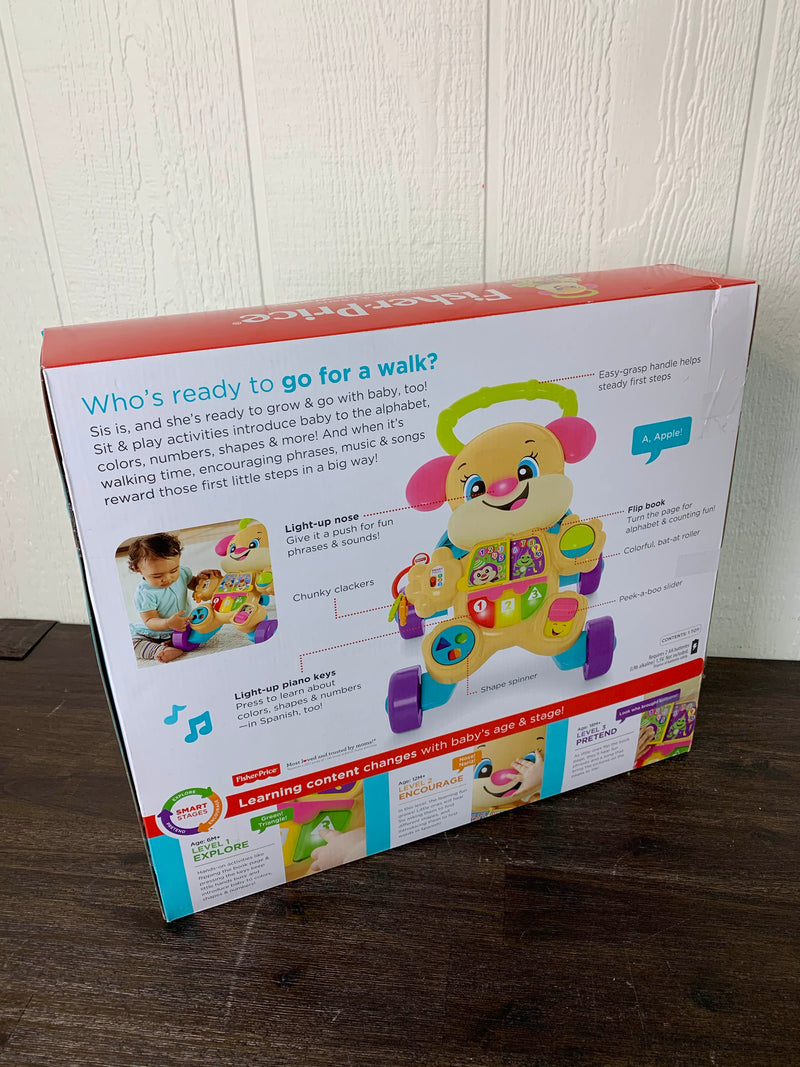 fisher price laugh and learn sis walker