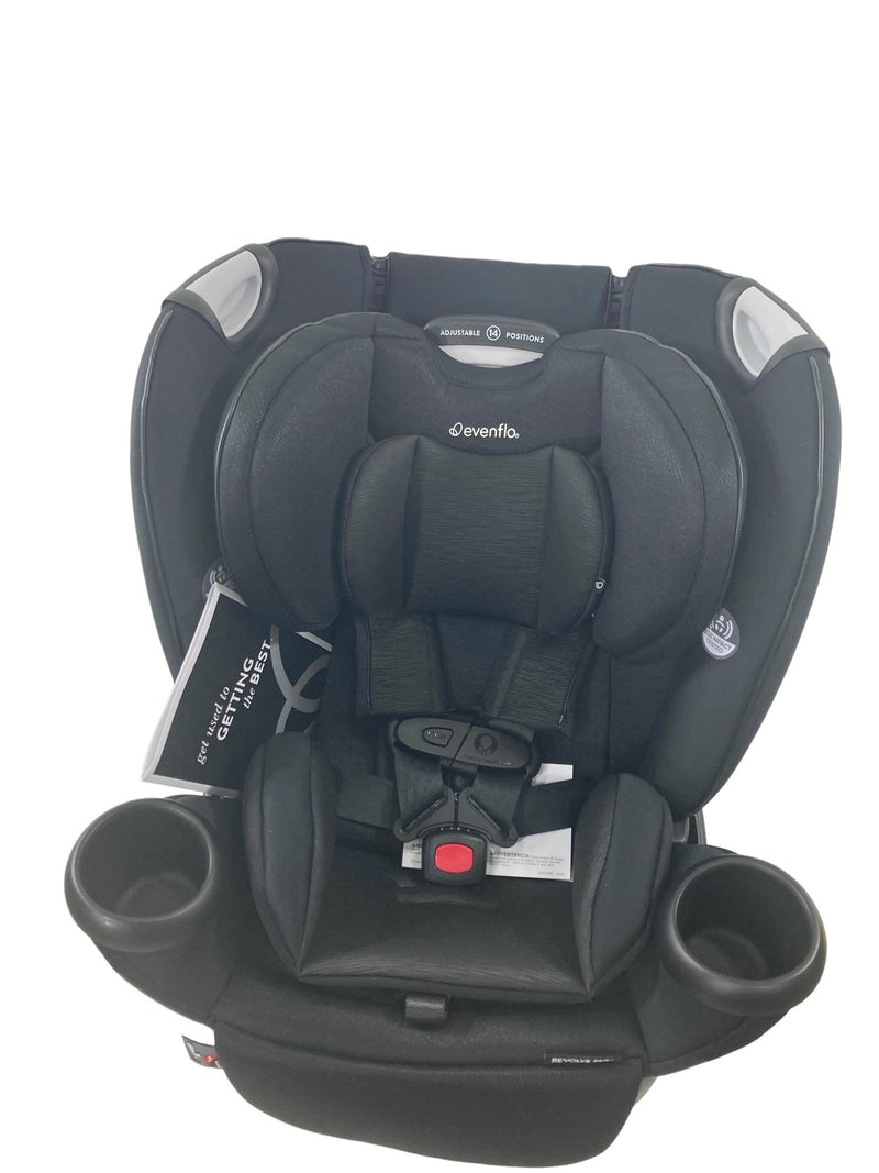 evenflo revolve 360 rear facing weight limit