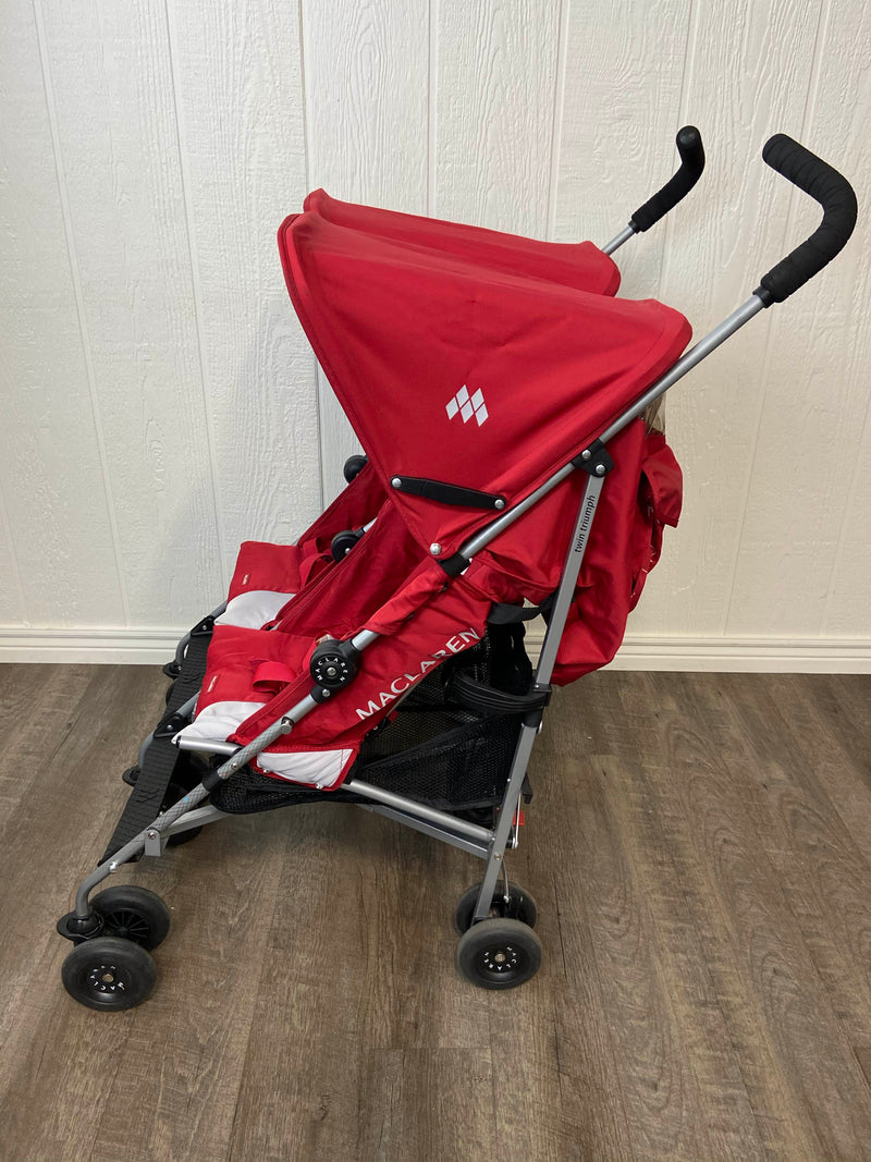 mac by maclaren twin stroller