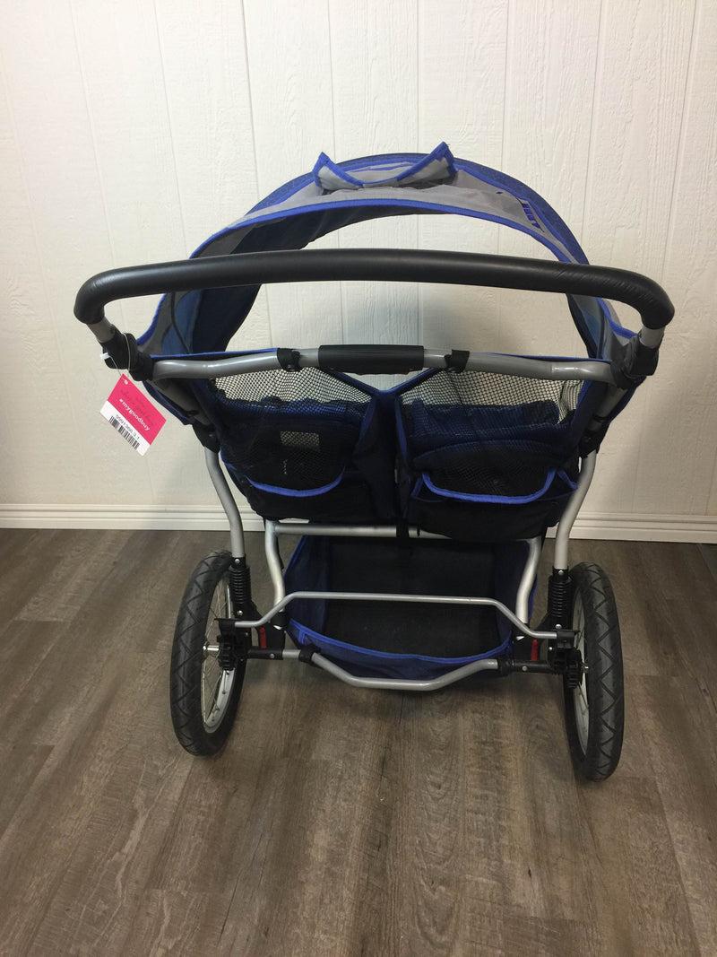schwinn free wheeler double jogging stroller