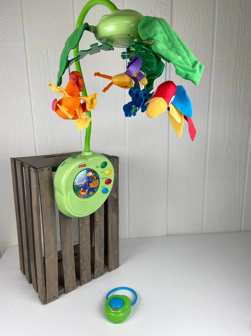 fisher price rainforest peek a boo mobile