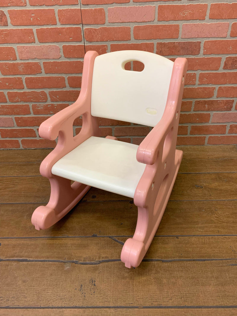 little tikes pink rocking chair