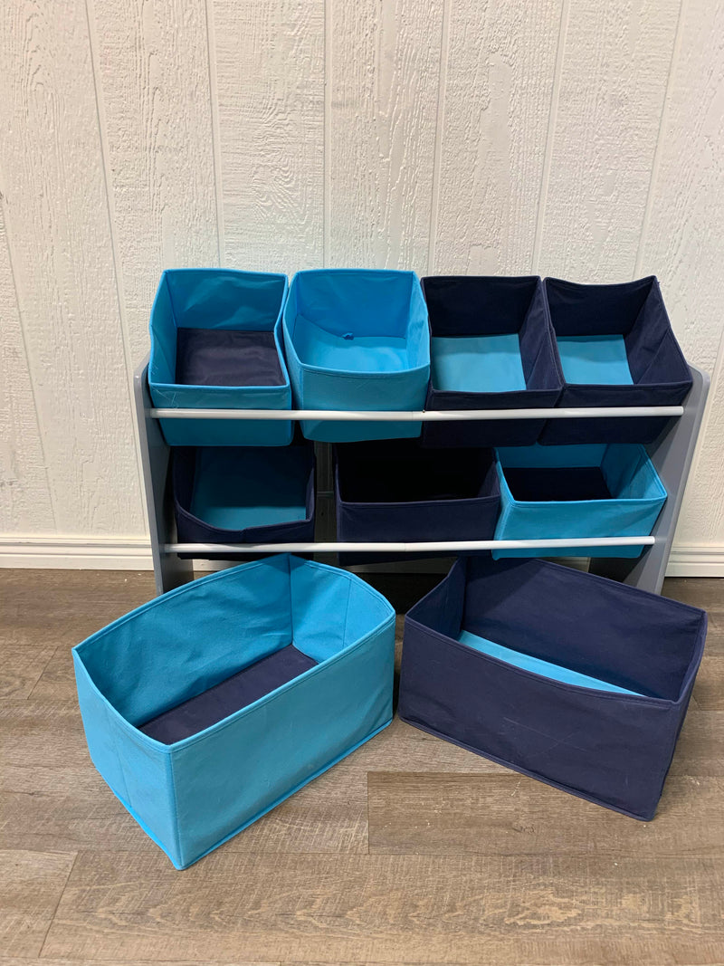 delta multi bin toy organizer