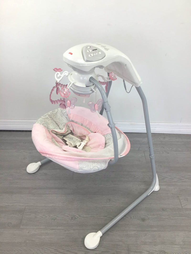 fisher price rose chandelier swing